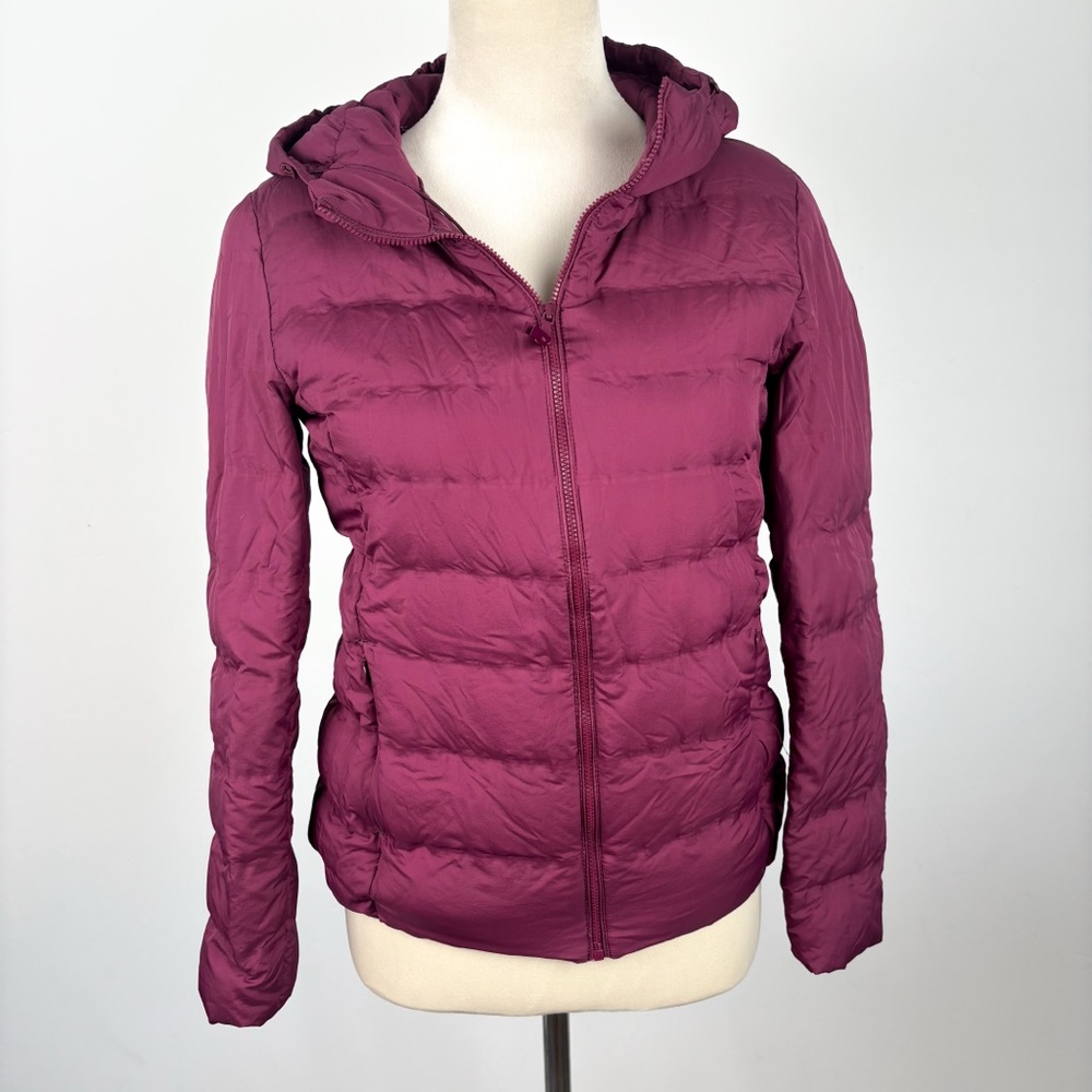 Uniqlo Pink Extra Light Down‎ Parka Jacket - Picture 2 of 8